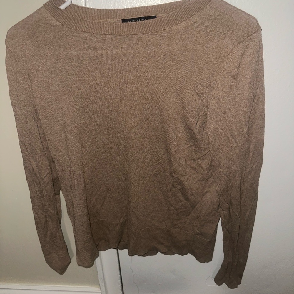 Women's Tan Sweater